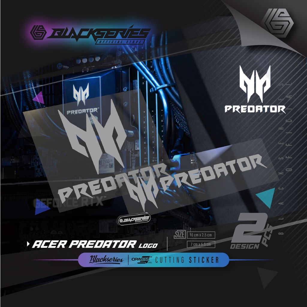 0668 Cutting Sticker Acer Predator | Stiker Acer Predator | Acer Predator