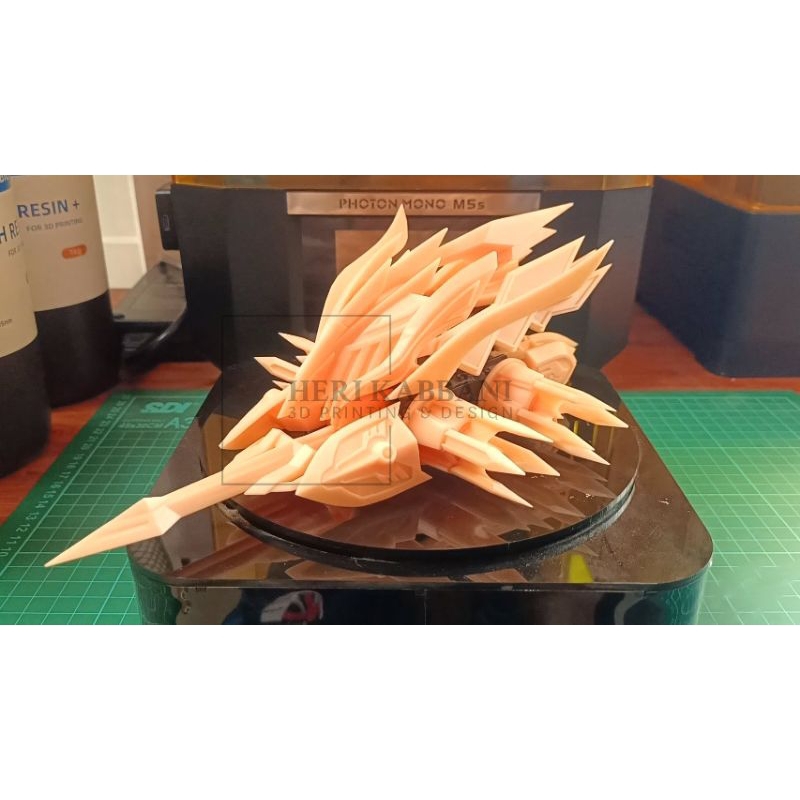 CRUSH GEAR 3D PRINTING RESIN ABS (HARGA PO)
