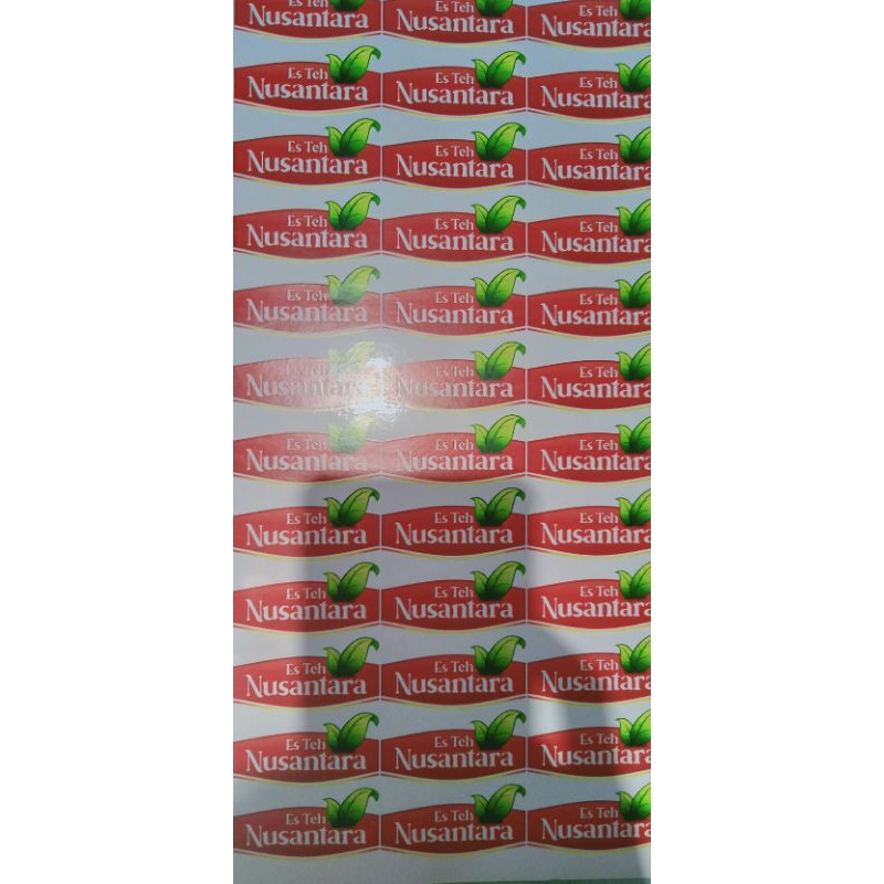 

Stiker Cup Es Teh Aneka Design Nusantara dan teh pc ijo