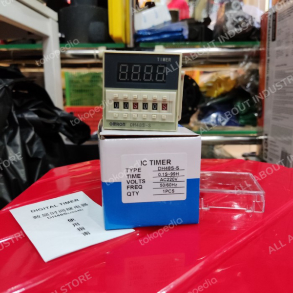 OMRON DH48S-S RELAY TWIN COUNTER DH48S / DH48S S / DH48 Diskon