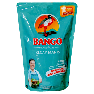 

Kecap Manis Bango Pouch 1,525kg Carton