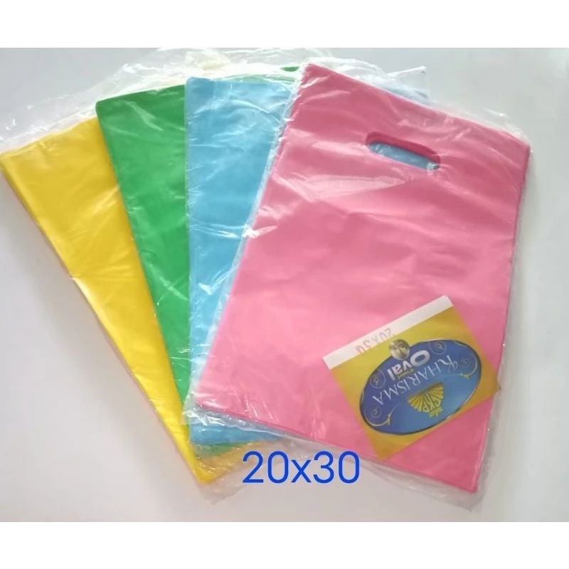 

plastik pond oval tas olshop kharisma polos isi 50 ukuran 20x30