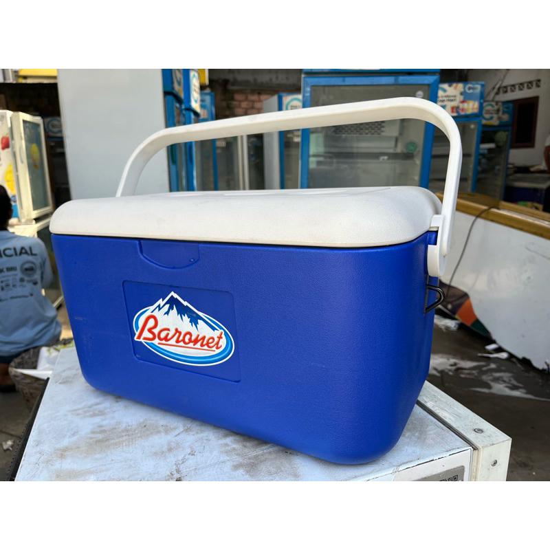 cooler box bekas 20liter minus gembung