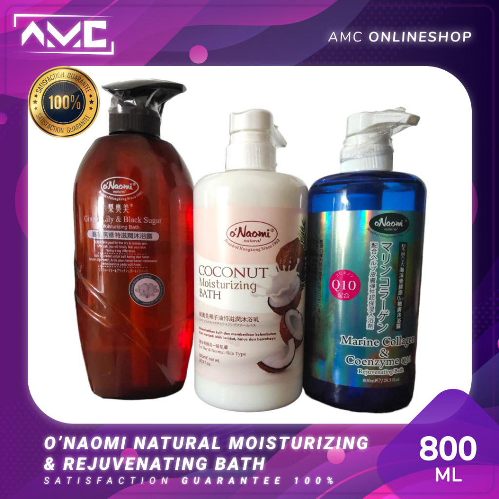 O'Naomi Natural Moisturizing & Rejuvenating Bath - O Naomi Body Wash