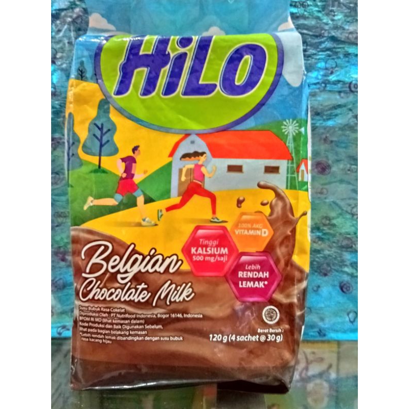 

HI LO BELGIAN CHOCOLATE MILK BAG 4X30GR