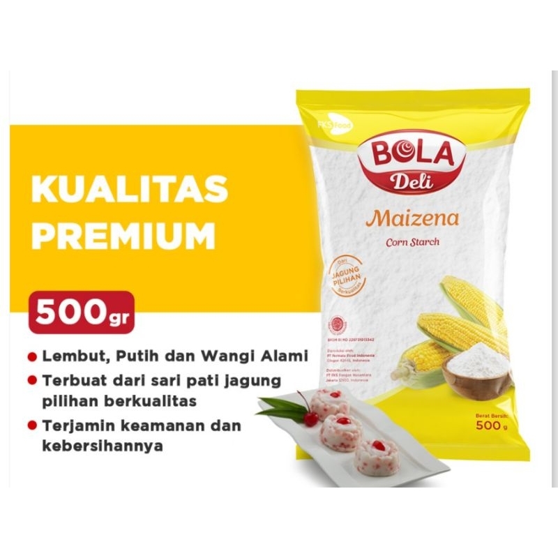 

Tepung Maizena Bola Deli harga untuk 2 pcs