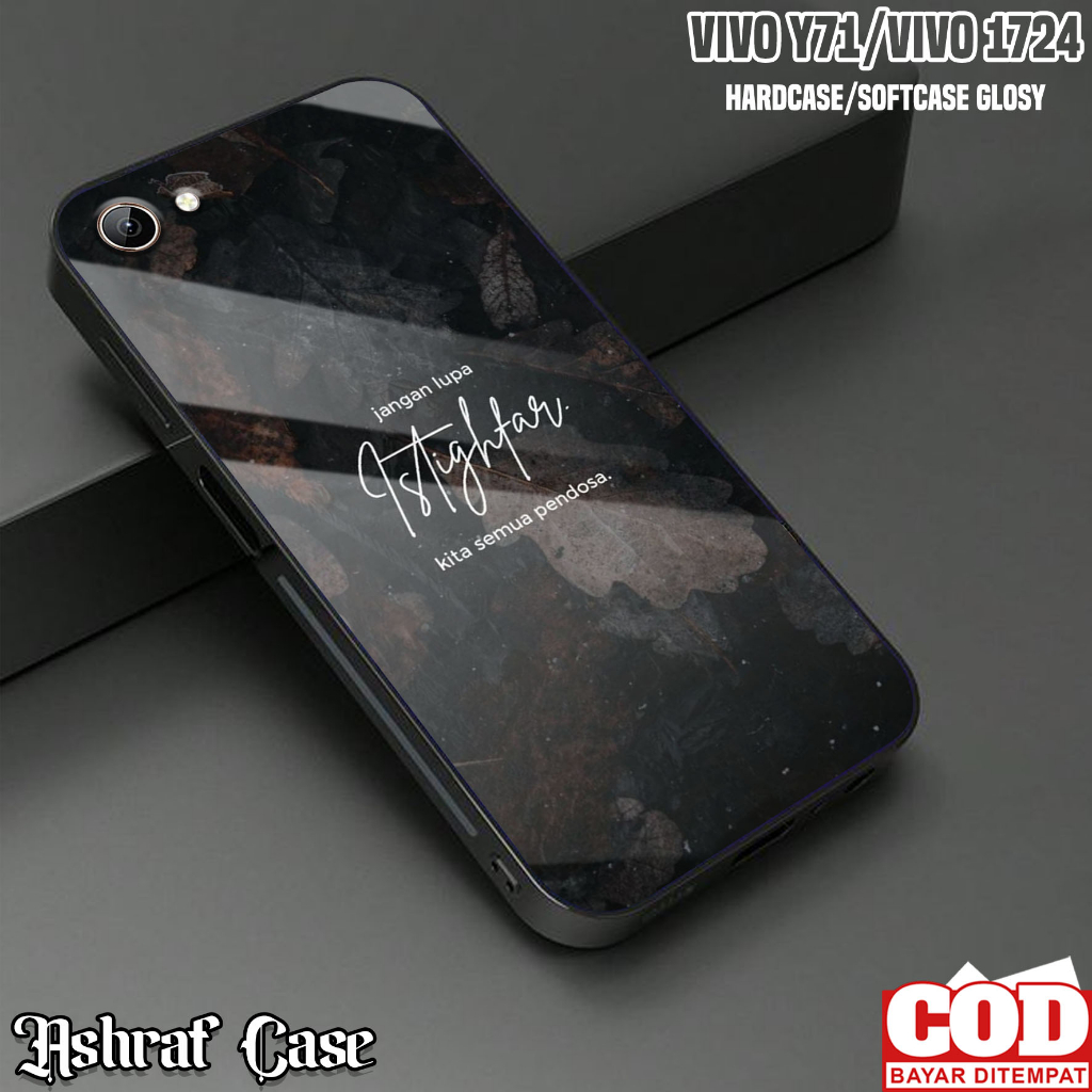 Case Vivo Y71 / Vivo 1724 - Casing Vivo 1724 / Vivo Y71 ( QTS ) Silikon Hp Vivo Y71 - Kesing Hp - Ko