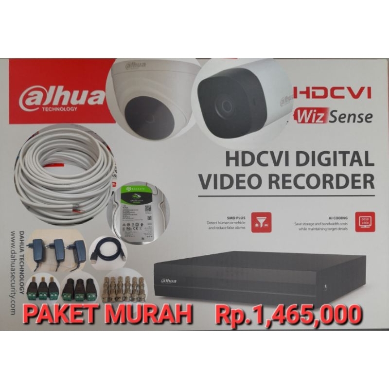 paket cctv dahua 3 kamera