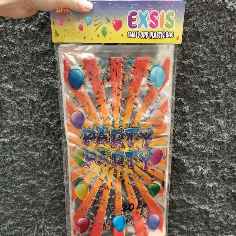 

[BUNGKUS/ 10LBR] Plastik opp ultah/ bungkus bingkisan OPP-S