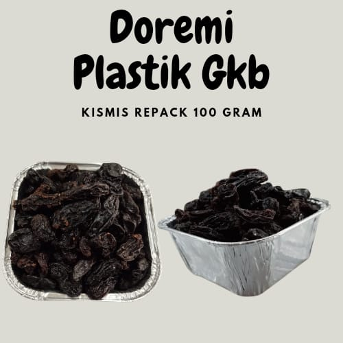 

Kismis Hitam ( Black raisin )100gr / Kismis natural 100gr