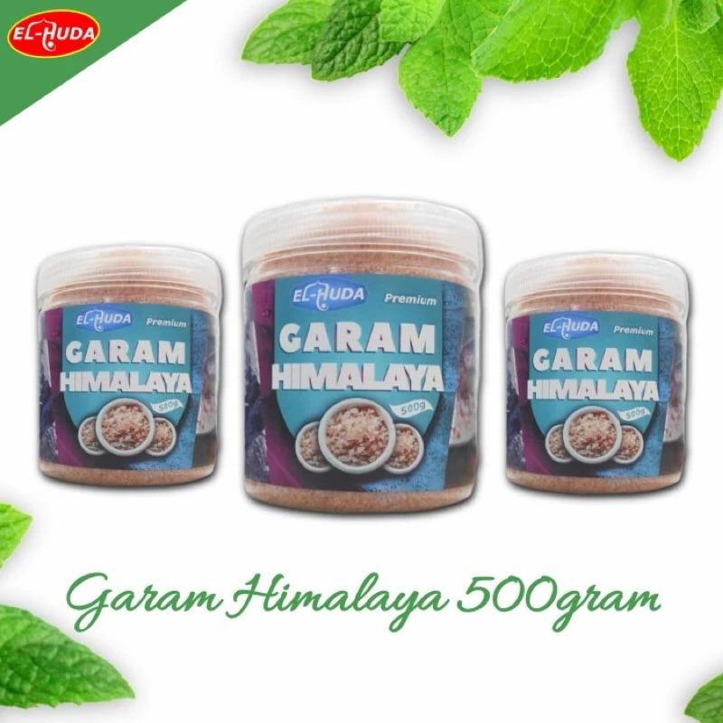

El Huda Garam Himalaya/Himalaya Salt 500 Gram