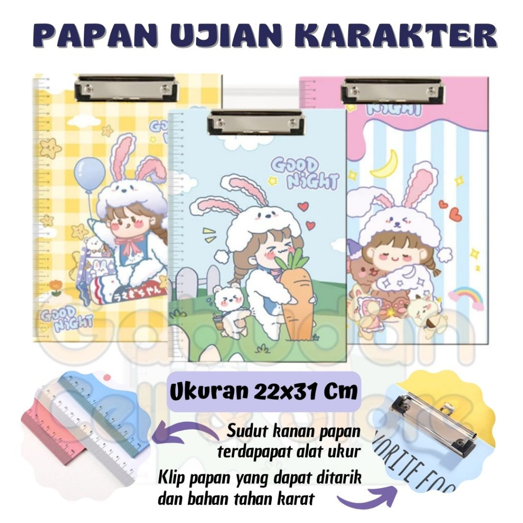 

CLIPBOARD / PAPAN UJIAN KARAKTER 4A