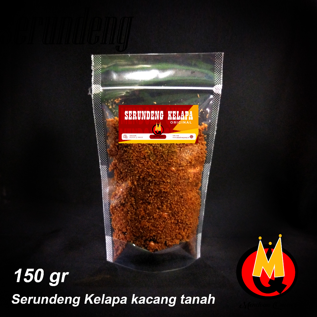 

Serundeng Kelapa kacang tanah 150 gr