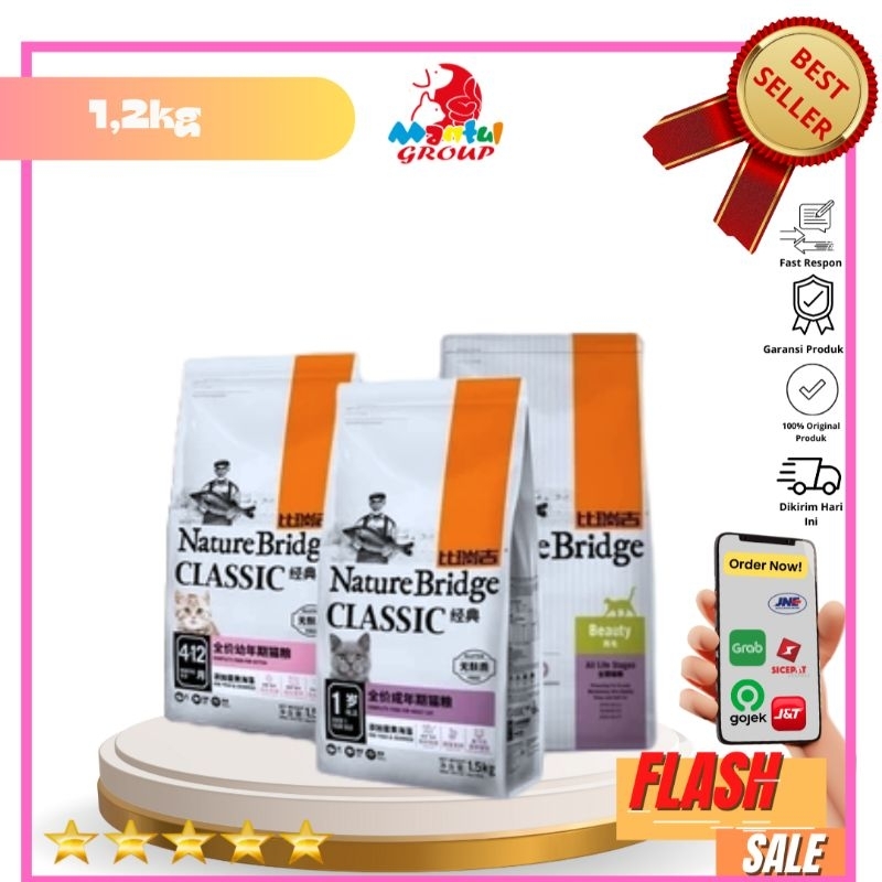 

NatBrid Beauty All Life 1.5Kg|B. Dry Food 400GR-7KG