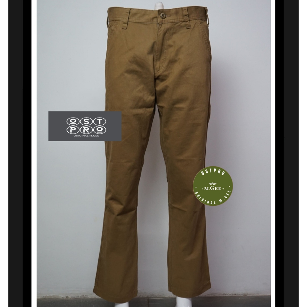 Celana MGEE Original - Celana Panjang Chinos Original MGEE Forza 046 Brown