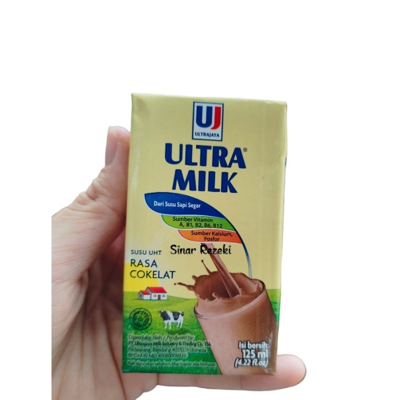 

125ml!! Susu ultra milk/UHT milk chocolate/susu ultra coklat/ultra milk choco