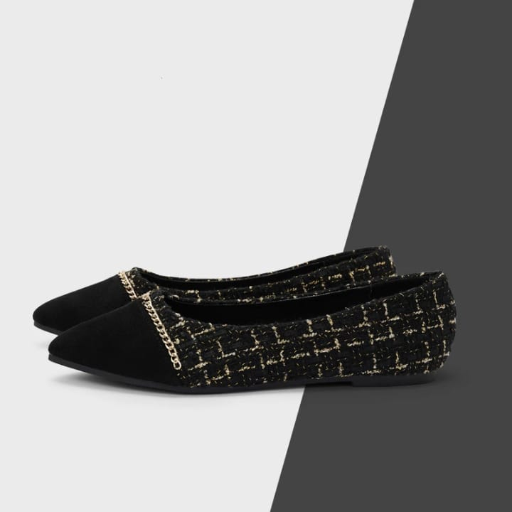 sepatu wanita flat shoes korea style