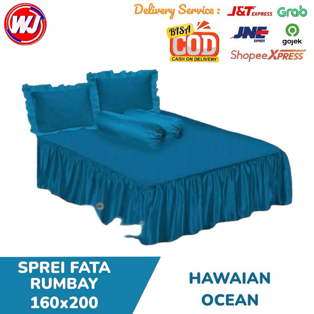FATA-SPREI-RUMBAI 160X200 HAWAIAN OCEAN