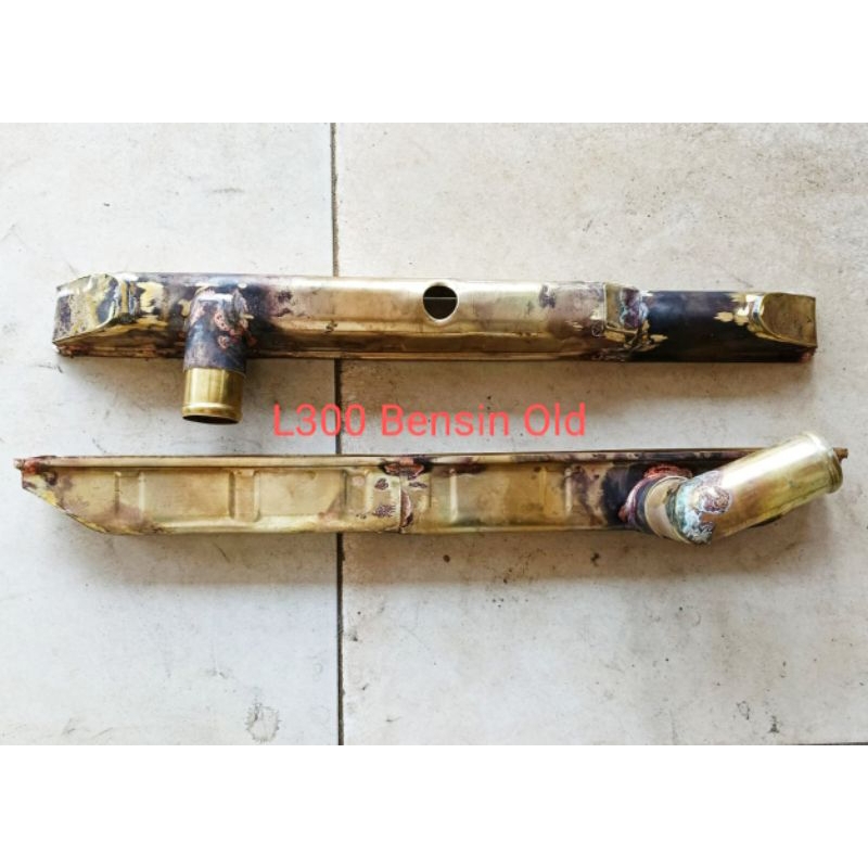 Upper Tank Lower Tank Dop Kap Atas Bawah Radiator L300 Bensin Karbu Kuningan