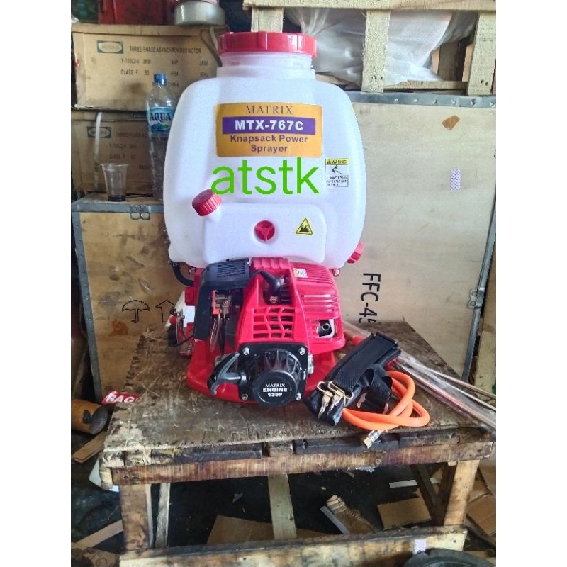 knapsack power sprayer mesin semprot hama 4 tak 20 liter