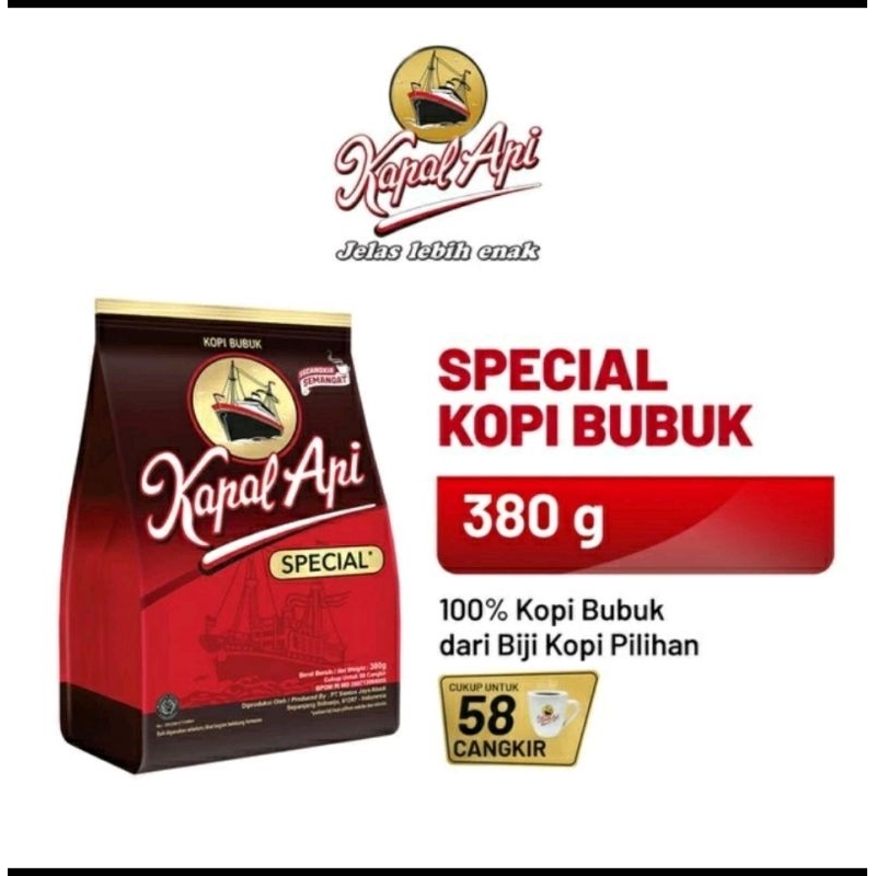 

Kapal api special 380 g