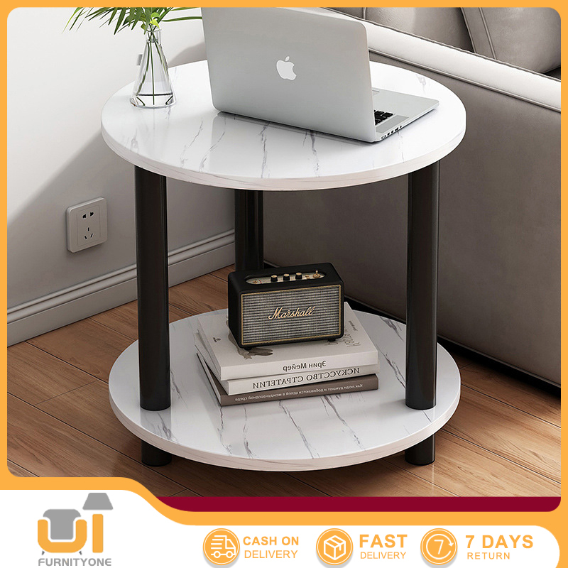 Meja Ruang Tamu Minimalis Aesthetic Modern / meja bulat aesthetic / meja kamar aesthetic / meja keci