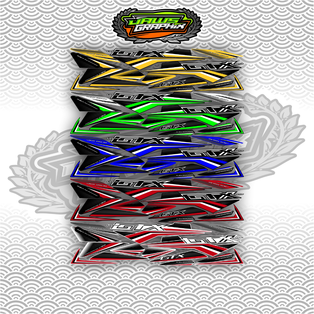 STRIPING YAMAHA XEON gtx luvias mio 125i rr mx mxi