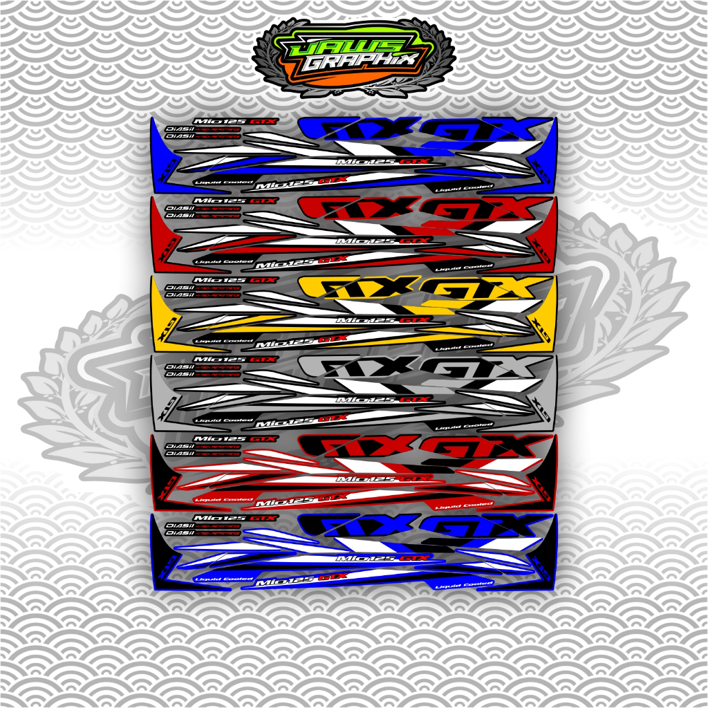 STRIPING XEON MIO 125 GTX rc thailand