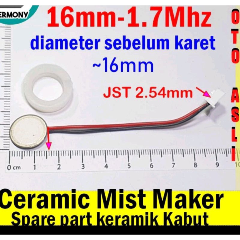 Ultrasonic Ceramic 20mm 16mm Humidifier 20 16mm Mist maker keramikmembrane atomizing