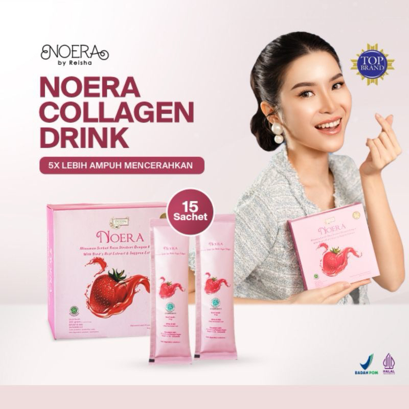 Noera Collagen Drink NEW rasa Strawberry