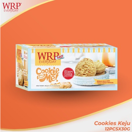 

WRP COOKIES KEJU EDAM KEMASAN BOX ISI 12 Cemilan Sehat