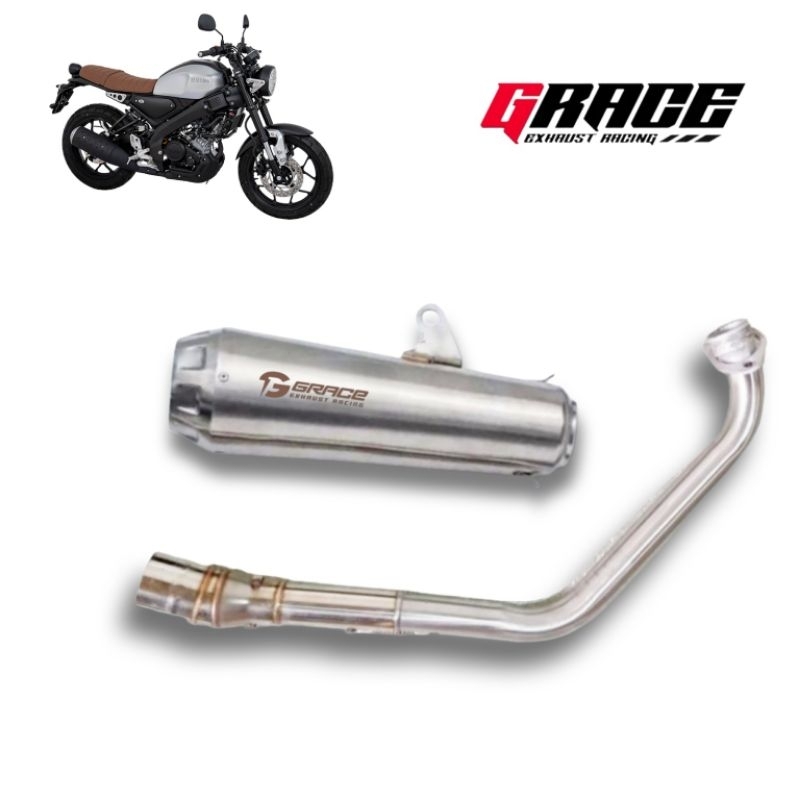 knalpot xsr155 fullsystem original grace type orca