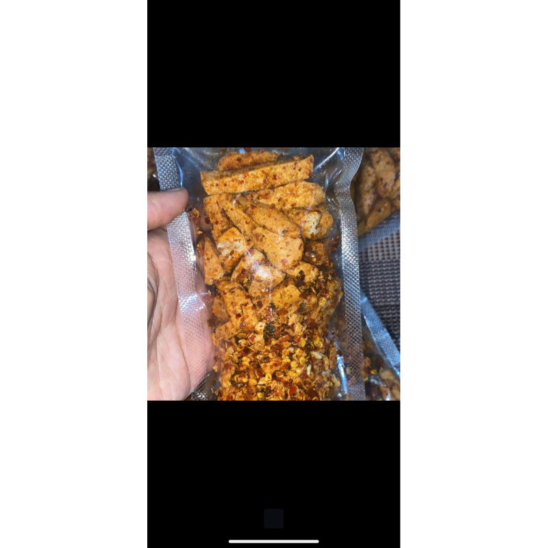 

Basreng pedas daun jeruk