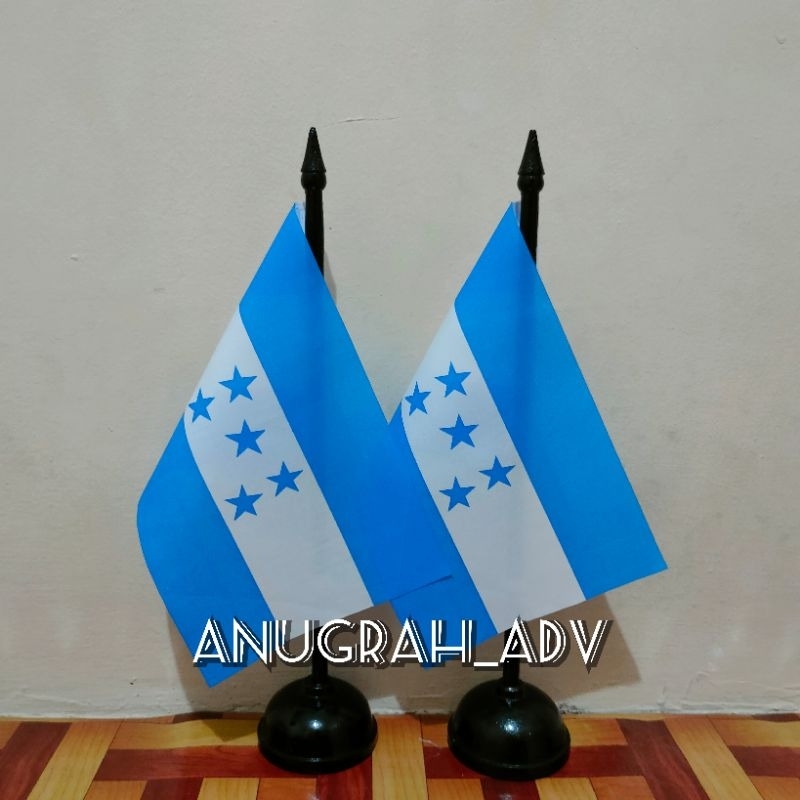 

tiang kayu bendera meja HONDURAS