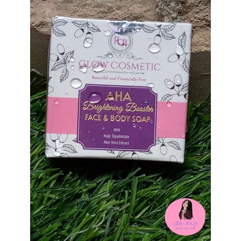 BRIGHTERING BOSTER RCB GLOW SABUN MUKA