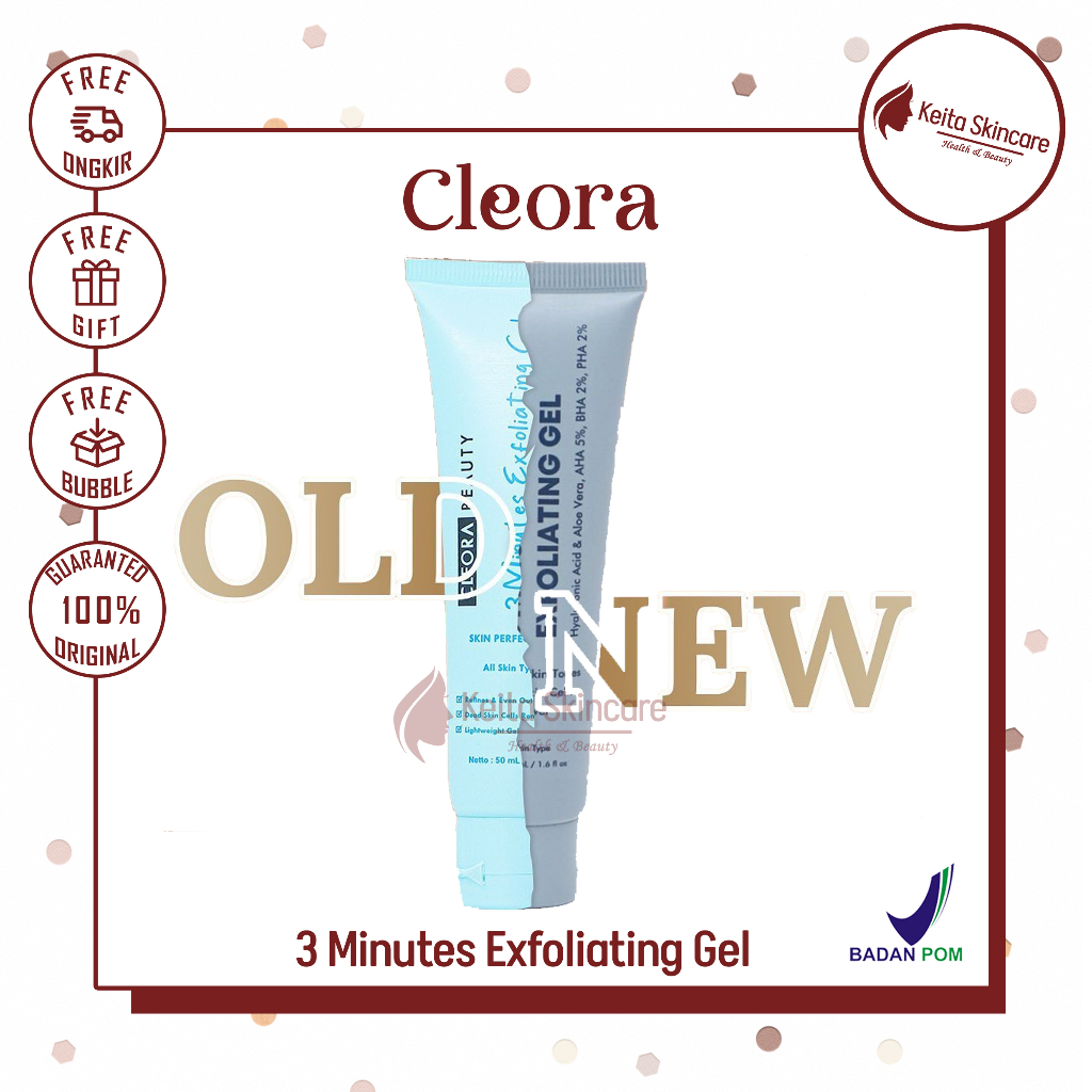 Cleora 3 Minutes Exfoliating Gel | Peeling Gel Cleora Beauty