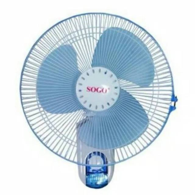 Kipas Angin Dinding / Kipas Angin Tembok / Wall Fan Murah / WallFan Sogo 12 Inch - SG 1206