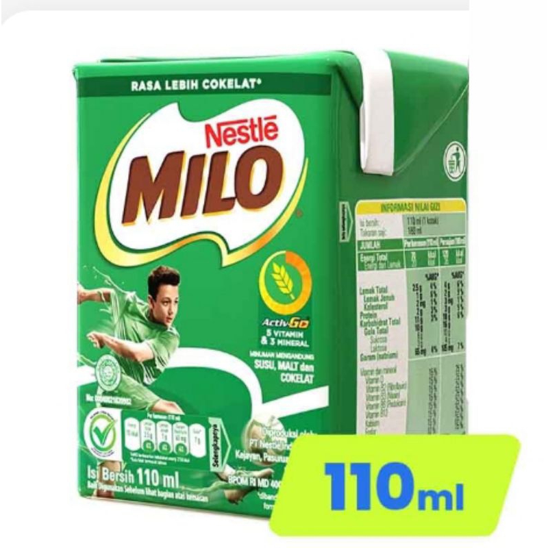 

Milo Activ - Go susu uht 110ml