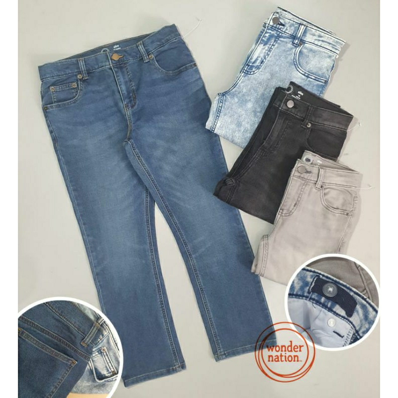 Wonder Nation Jeans Pants Unisex for Boys & Girls / Celana Jeans Wonder Nation Anak Laki-laki & Pere