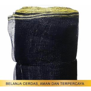 READY STOK] Waring Jaring Hitam Serbaguna Meteran (Pagar,Kolam,Tambak,Perkebunan)