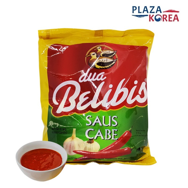 

DUA BELIBIS SAUS CABE SACHET PACK (9 GR X 24 PCS) - SAOS CHILI SAUCE