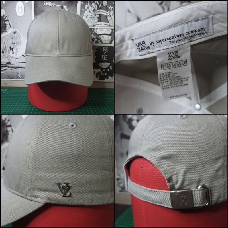 Varzar gray cap