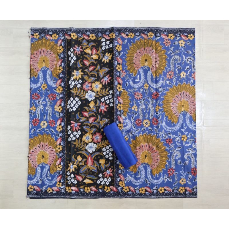 KAIN BATIK TULIS KHAS TRUSMI CIREBON BATIK FARIZA SARUNG KATUN WARNA CERAH ATASAN PRIA WANITA