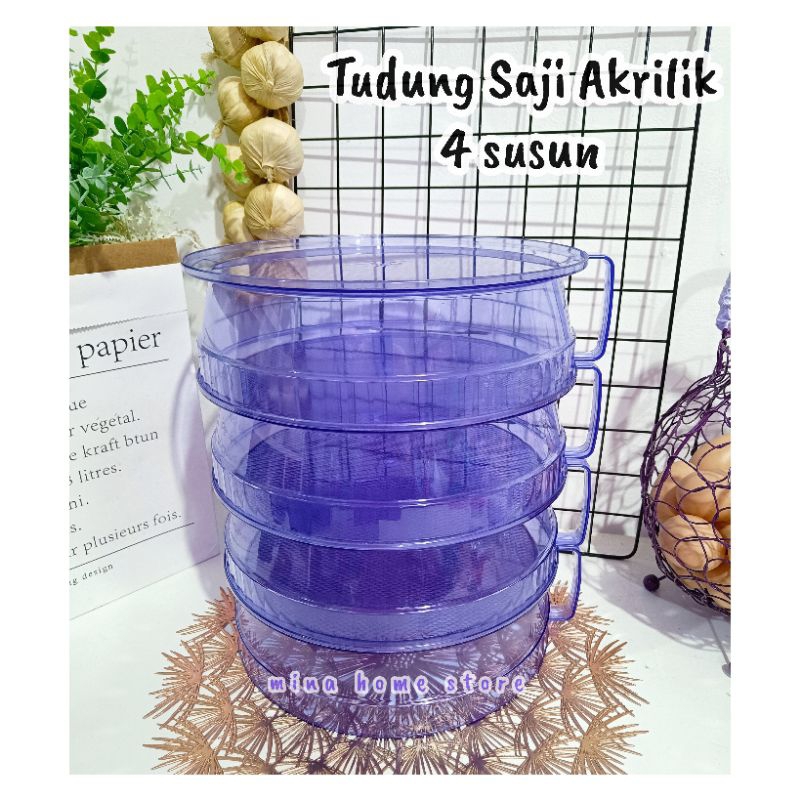TUDUNG SAJI AKRILIK