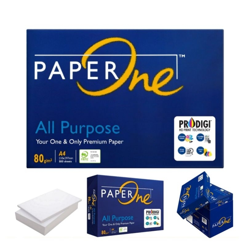 

Kertas HVS A4 80 Gram 100 Lembar PaperOne