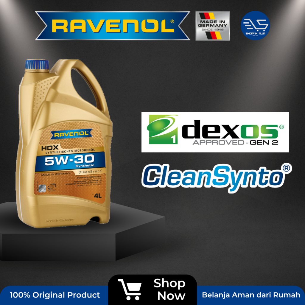 OLI RAVENOL HDX 5W - 30 (1 Liter)