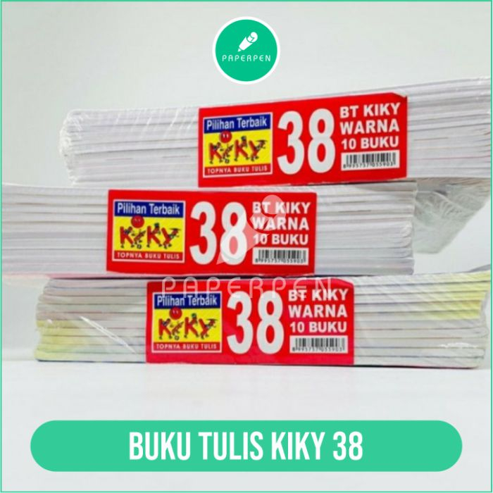 

1 Pak Buku Tulis Kiky 38