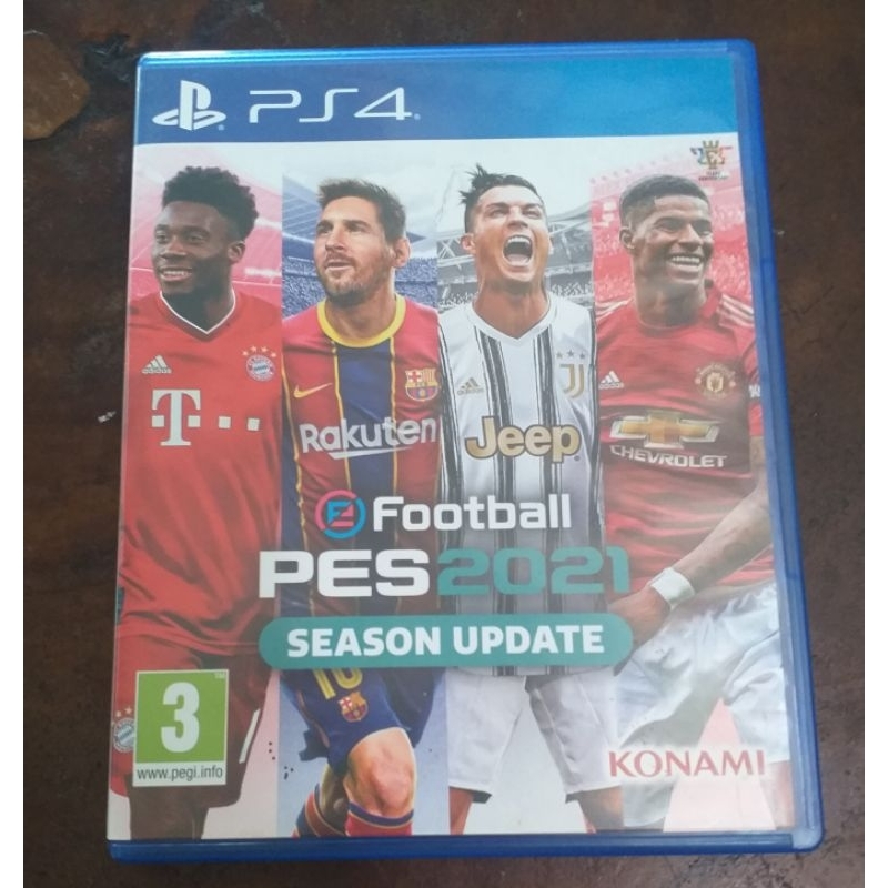 Kaset BD Pes 2021 PS4 Second