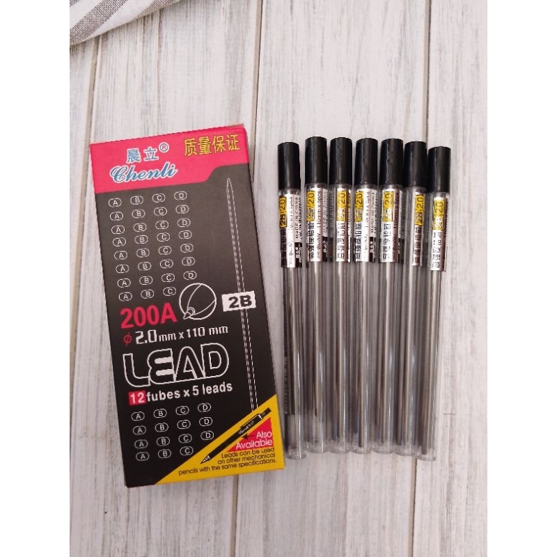 

(12TUBE) REFILL PENSIL MEKANIK 2.0 CL-200A CHENLI/Y-217