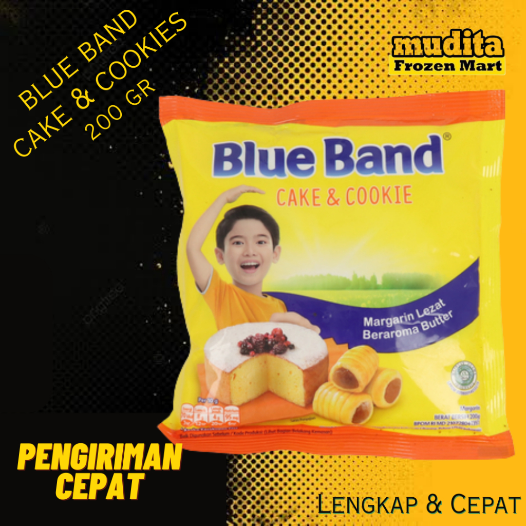 

Mentega Blue Band Cake & Cookie 200 gr